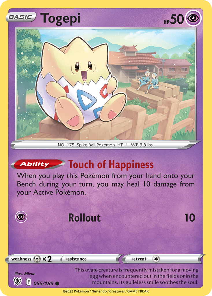 Togepi — SWSH10: Astral Radiance #055/189