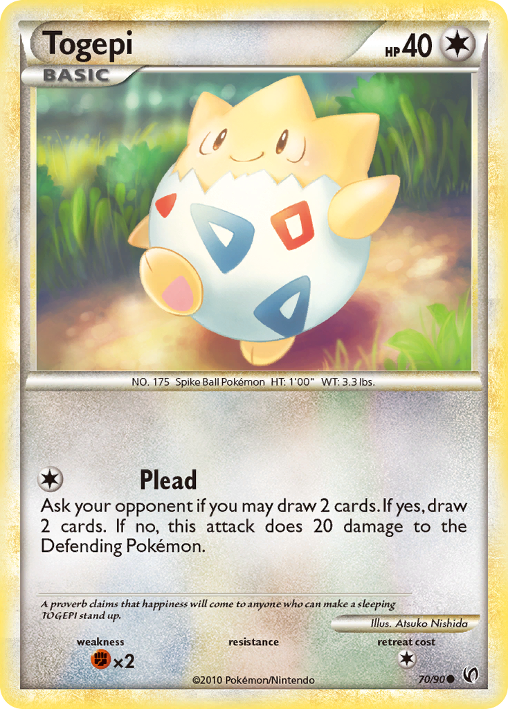 Togepi — Undaunted #70/90