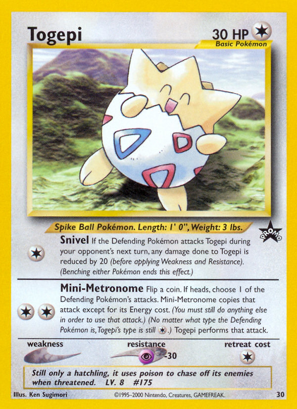 Togepi — WoTC Promo #30/53
