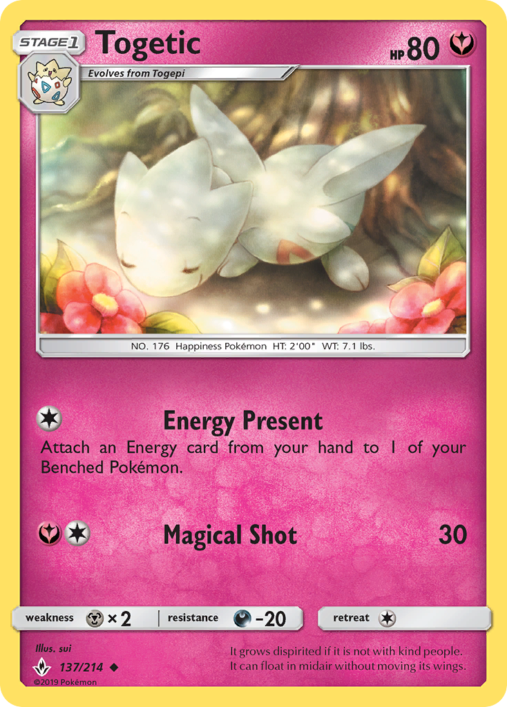 Togetic — SM - Unbroken Bonds #137/214