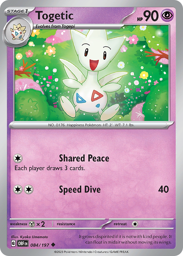 Togetic — SV03: Obsidian Flames #084/197