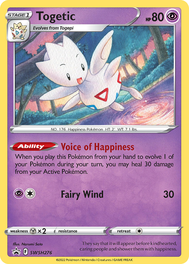 Togetic — SWSH: Sword & Shield Promo Cards #SWSH276
