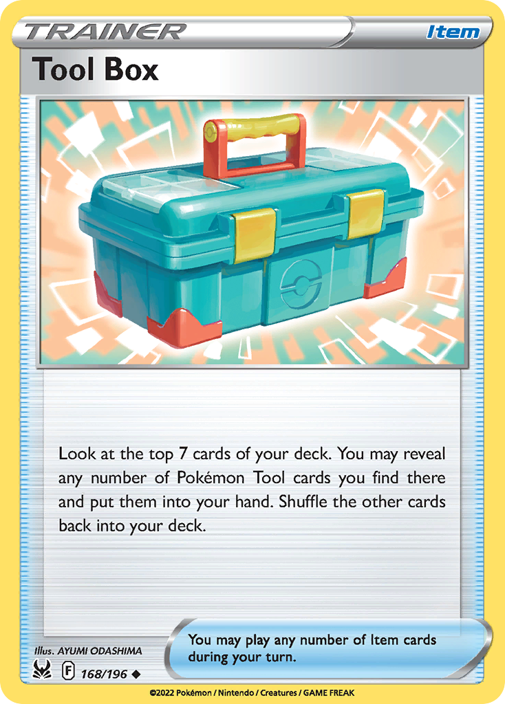Tool Box — Prize Pack Series Cards #168/196
