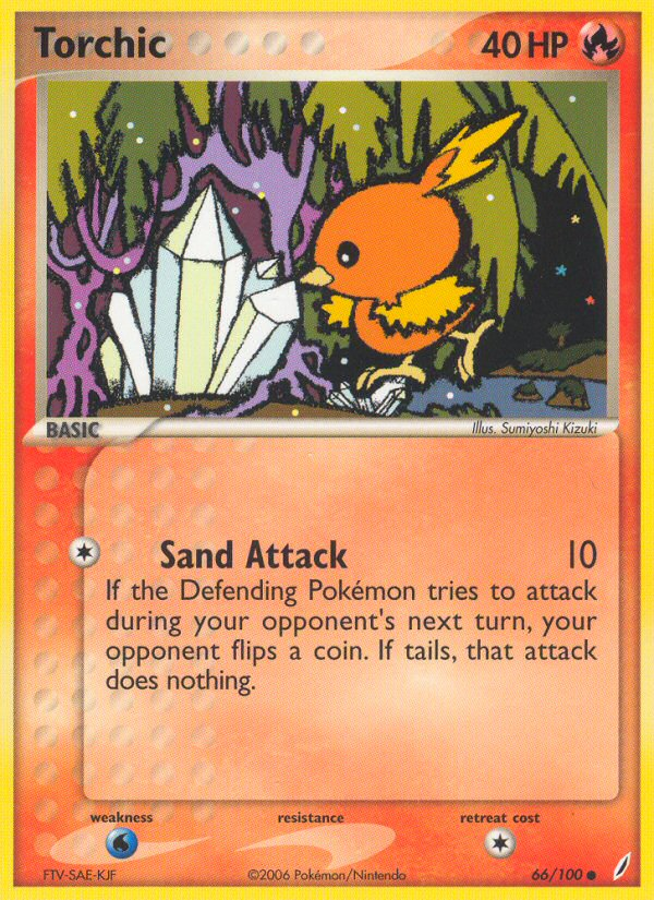 Torchic — Crystal Guardians #66/100