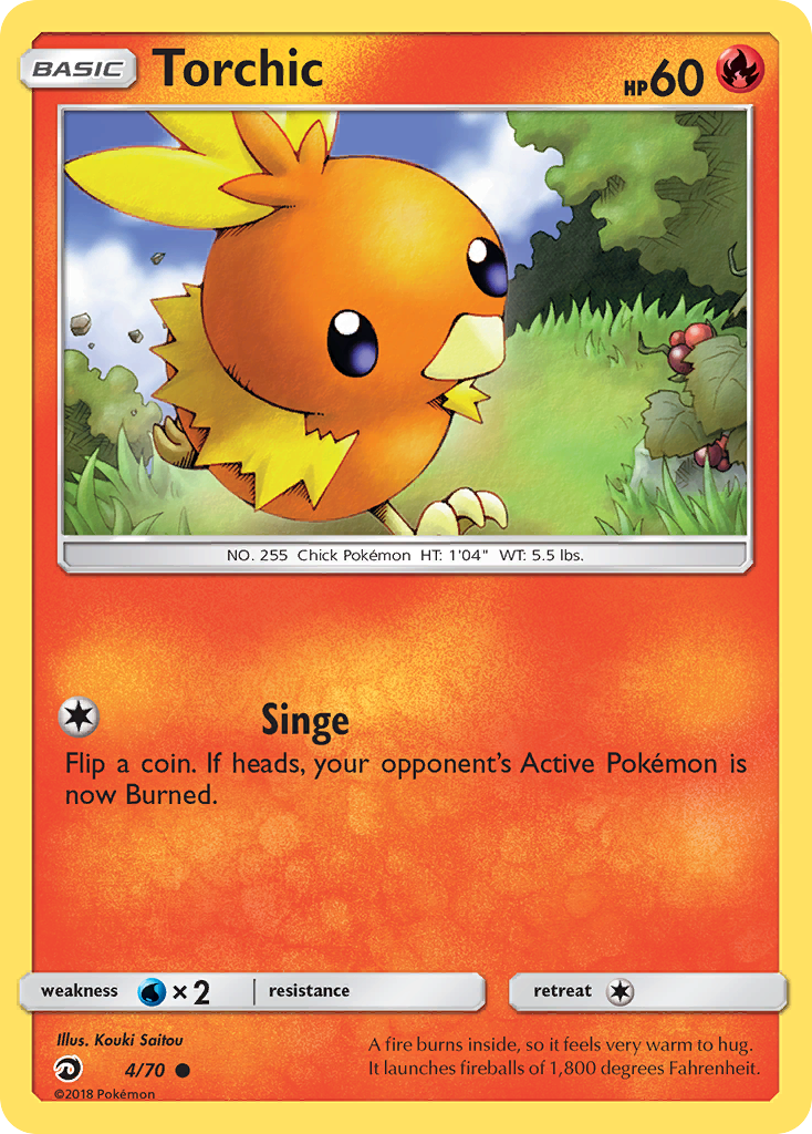 Torchic — Dragon Majesty #4/70