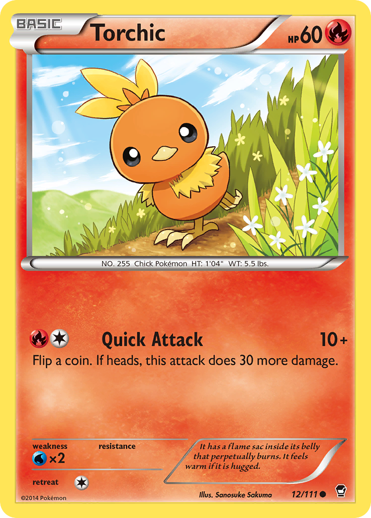 Torchic — League & Championship Cards #012/111