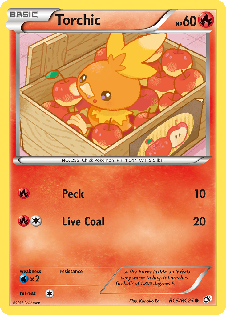 Torchic — Legendary Treasures: Radiant Collection #RC5/RC25