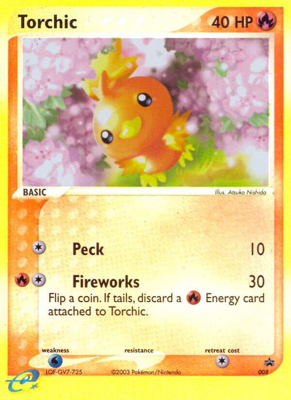 Torchic — Nintendo Promos #008