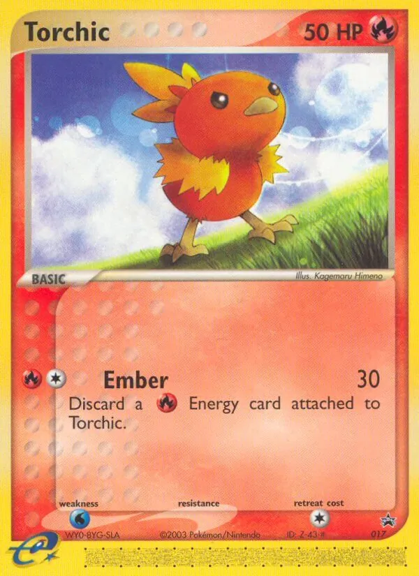 Torchic — Nintendo Promos #017