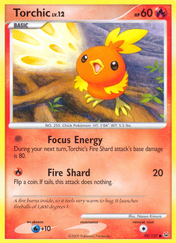 Torchic — Platinum #99/127