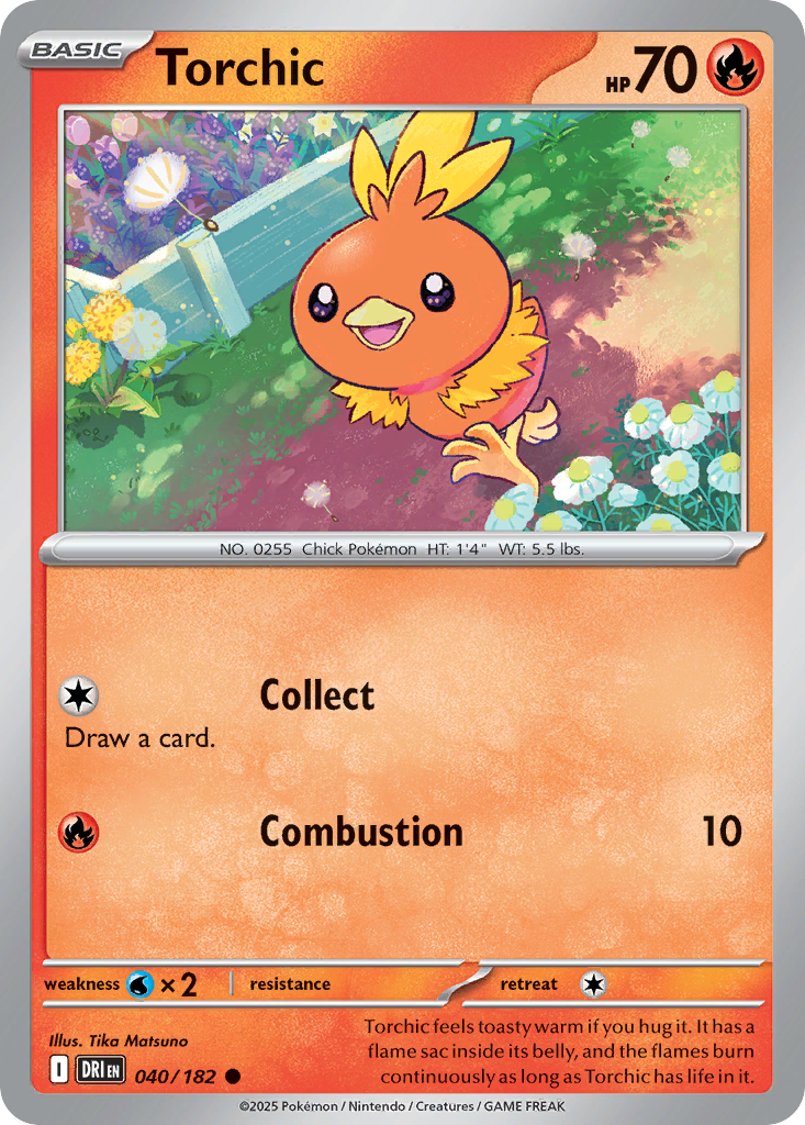 Torchic — SV10: Destined Rivals #040/182