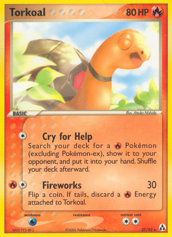 Torkoal — Legend Maker #27/92