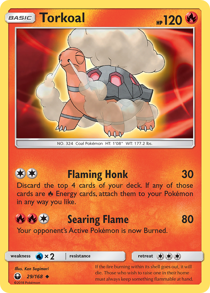 Torkoal — SM - Celestial Storm #29/168