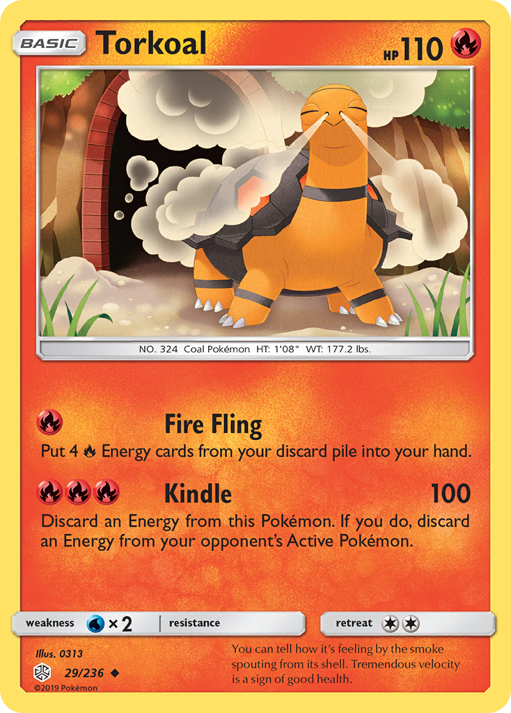 Torkoal — SM - Cosmic Eclipse #29/236