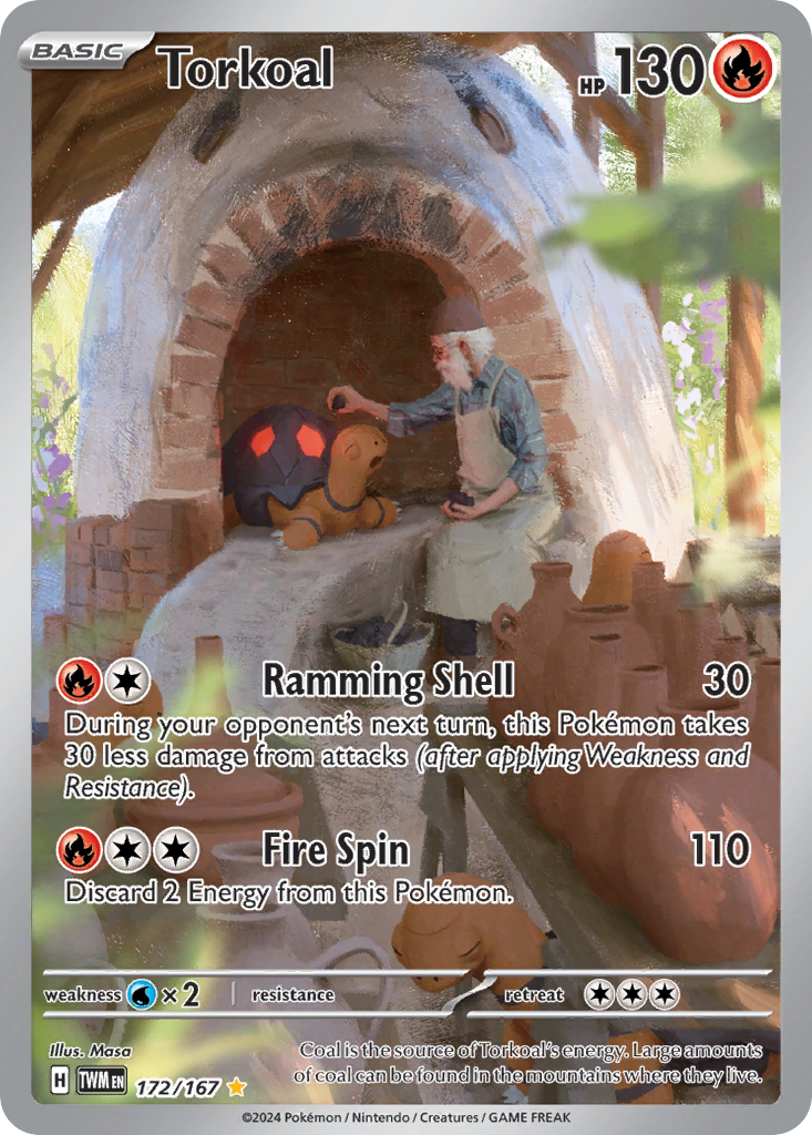 Torkoal — SV06: Twilight Masquerade #172/167