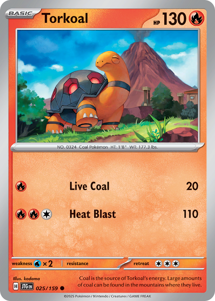 Torkoal — SV09: Journey Together #025/159