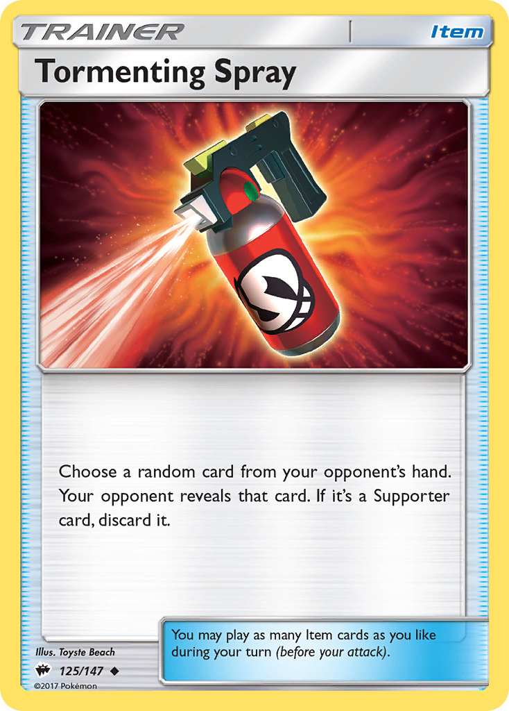 Tormenting Spray — SM - Burning Shadows #125/147