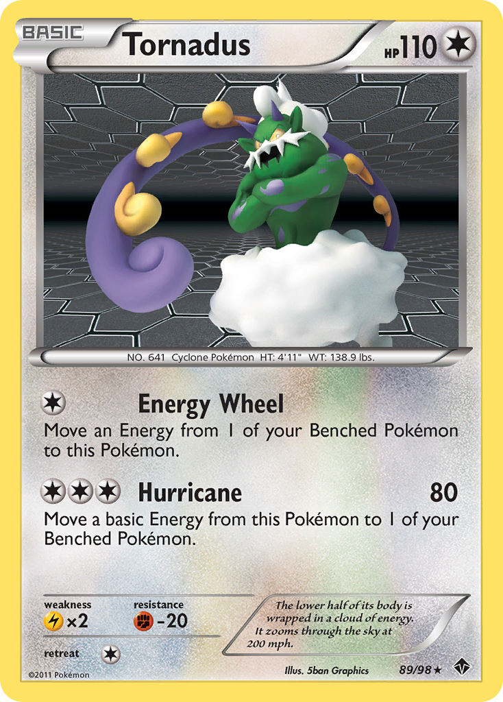 Tornadus — Emerging Powers #89/98