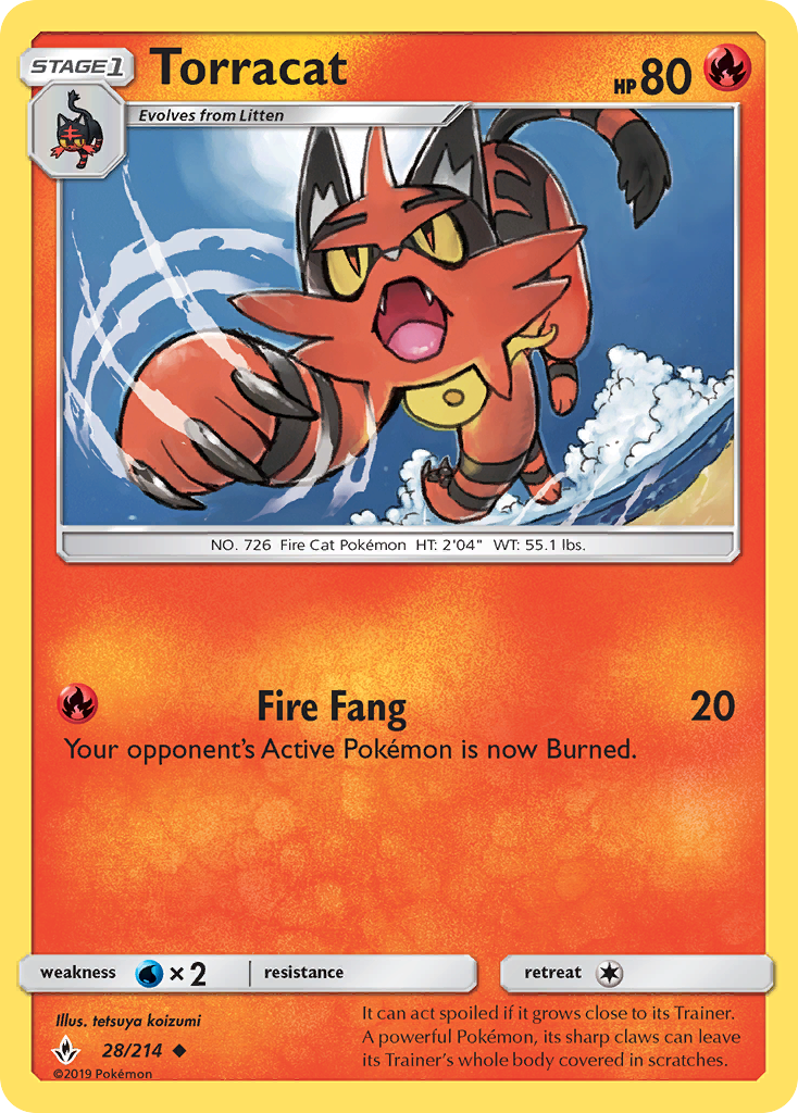 Torracat — SM - Unbroken Bonds #28/214