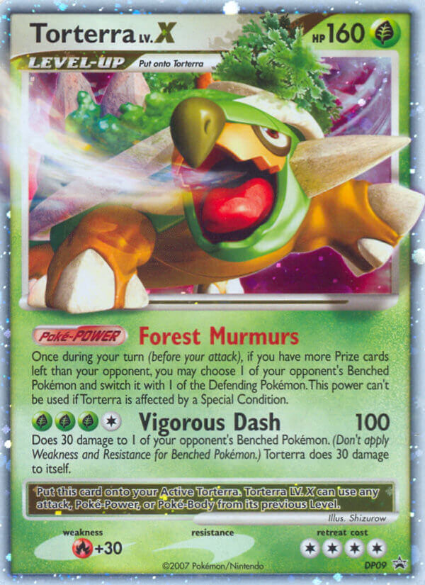 Torterra LV.X — Diamond and Pearl Promos #DP09