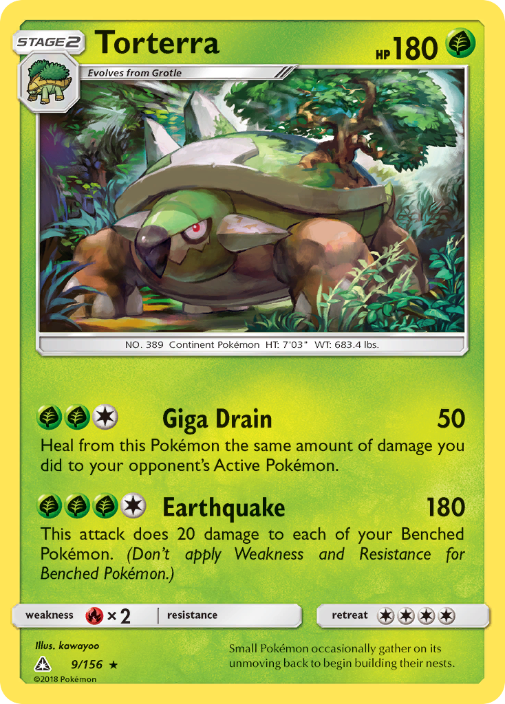 Torterra — SM - Ultra Prism #9/156