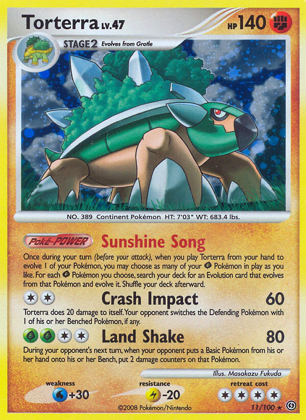 Torterra — Stormfront #11/100