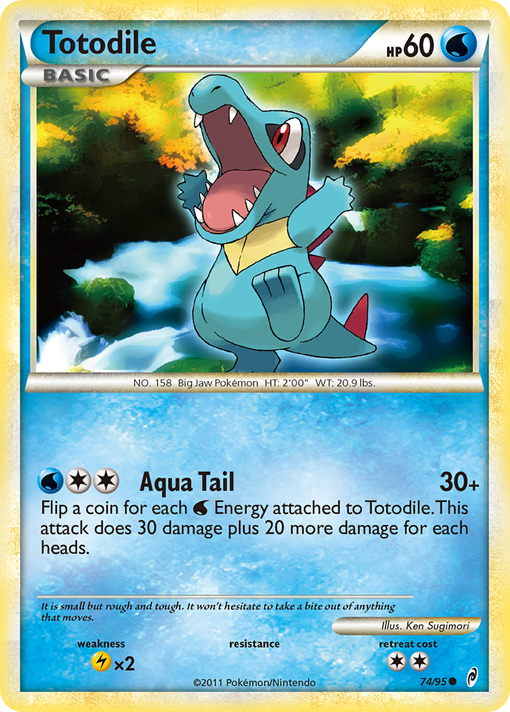 Totodile — Call of Legends #74/95