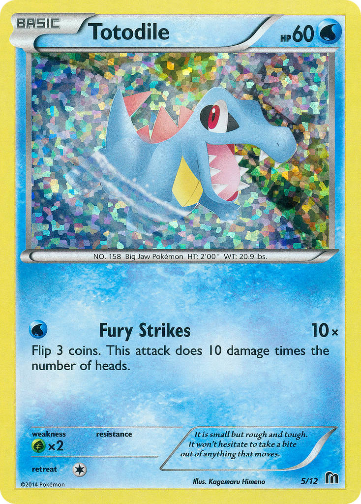 Totodile — McDonald's Promos 2016 #005/012