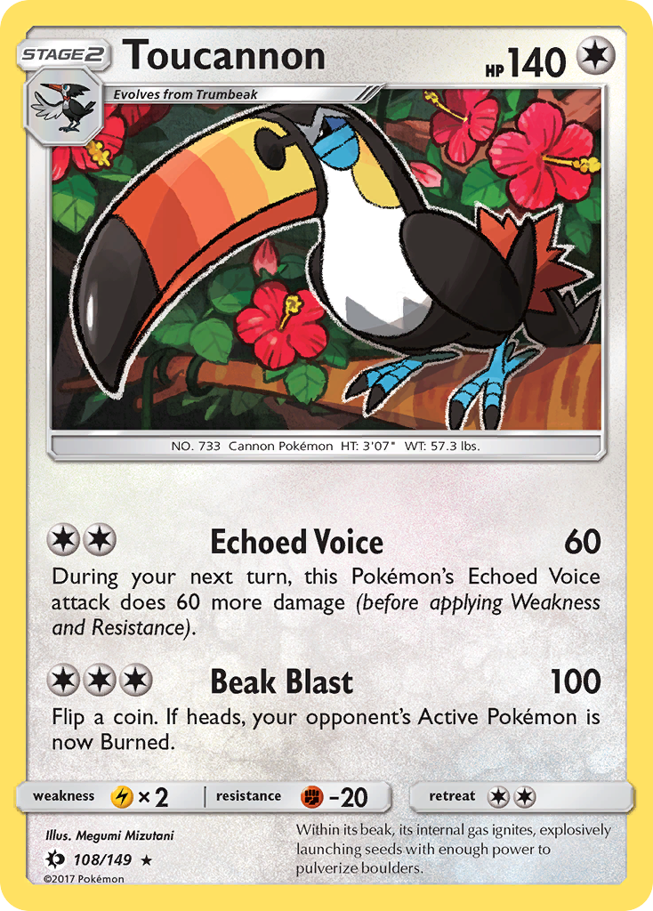 Toucannon — SM Base Set #108/149