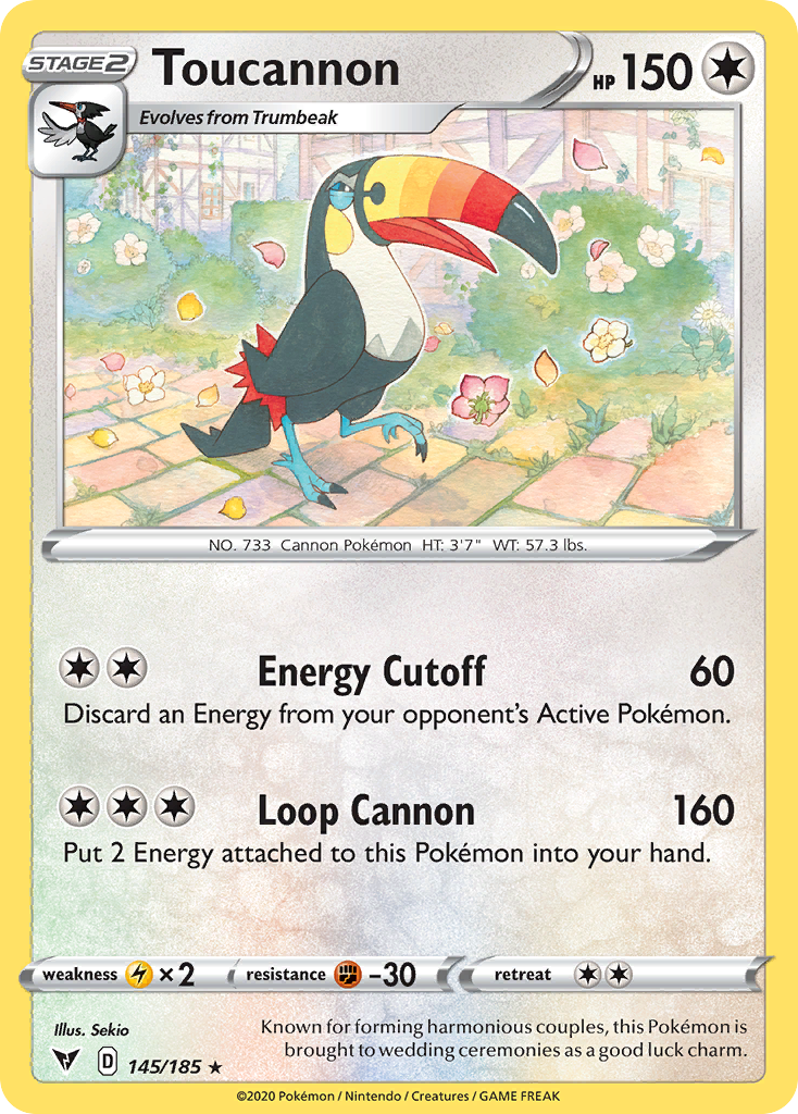 Toucannon — SWSH04: Vivid Voltage #145/185