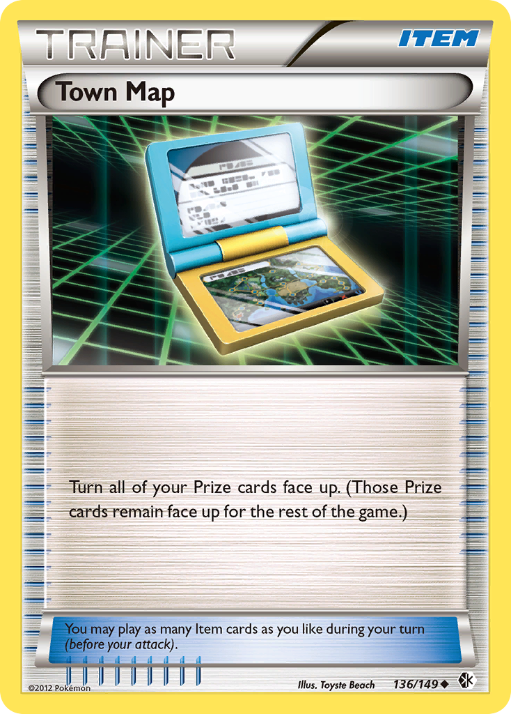 Town Map — World Championship Decks #136/149