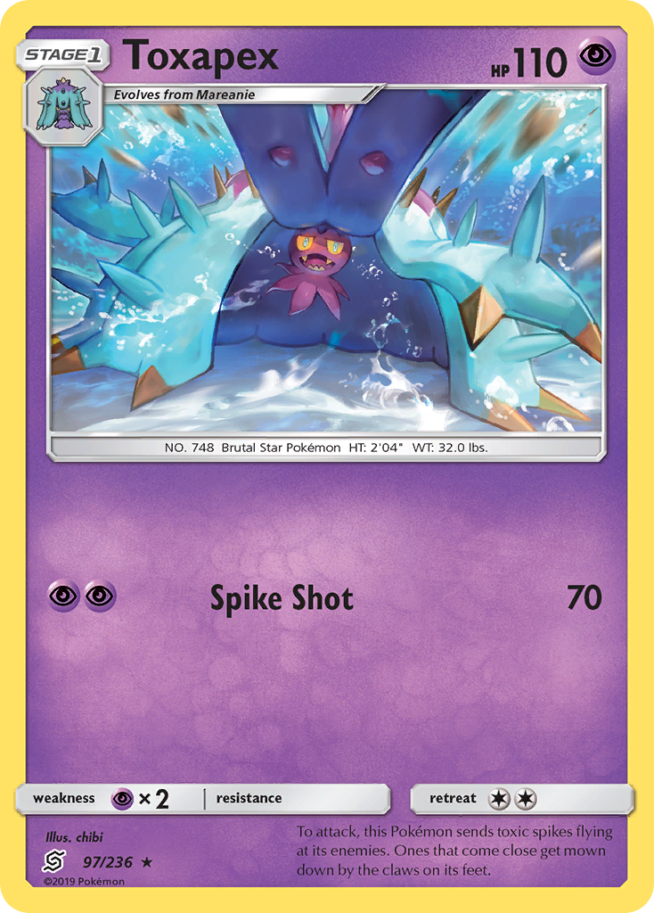 Toxapex — SM - Unified Minds #97/236