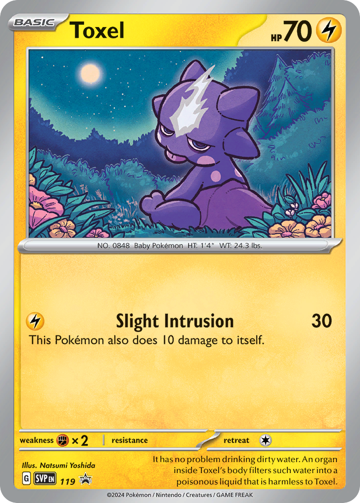 Toxel — SV: Scarlet & Violet Promo Cards #119