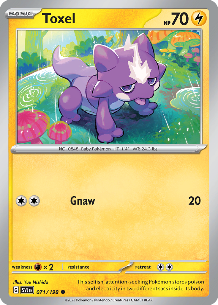 Toxel — SV01: Scarlet & Violet Base Set #071/198