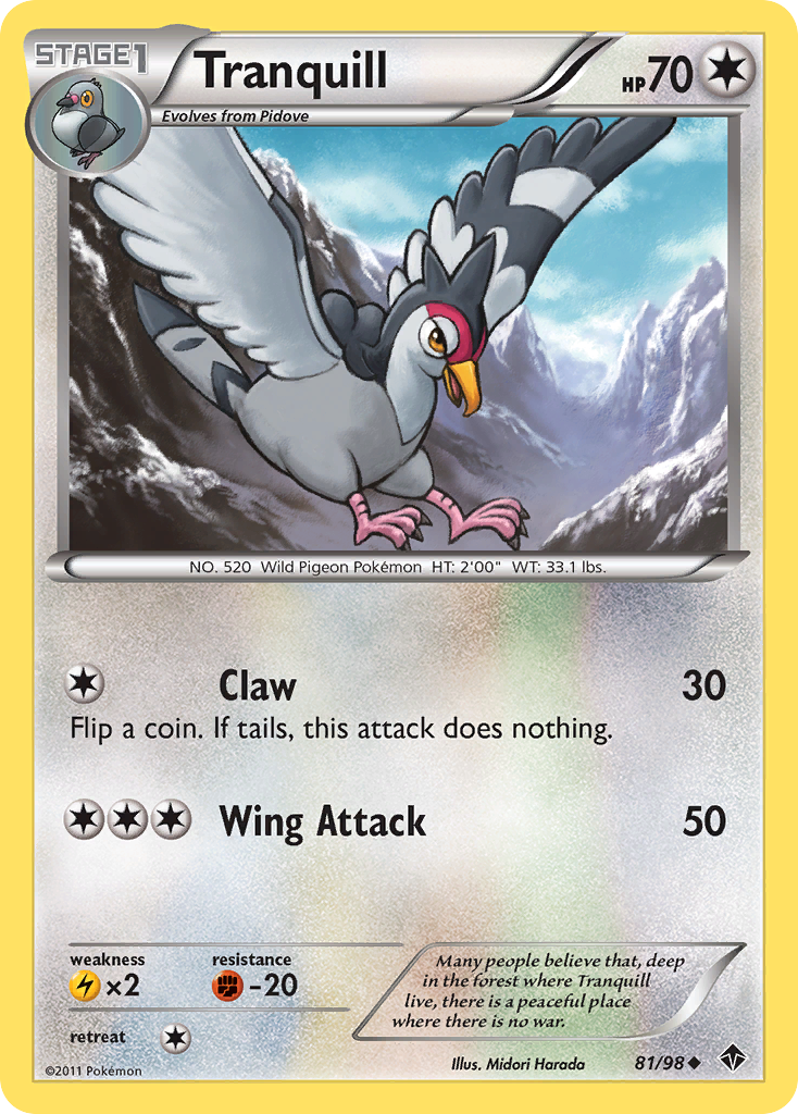 Tranquill — Emerging Powers #81/98