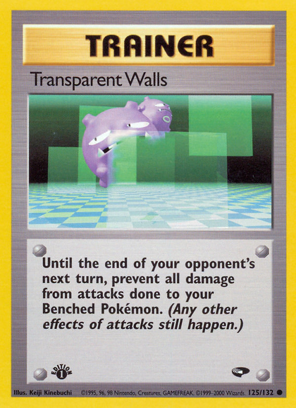 Transparent Walls — Gym Challenge #125/132