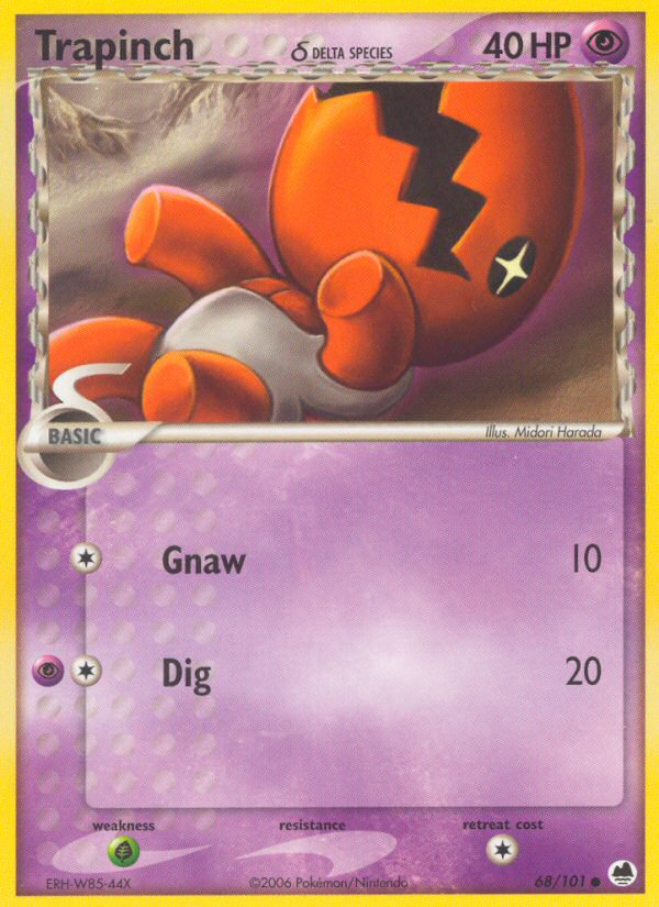 Trapinch — Dragon Frontiers #68/101