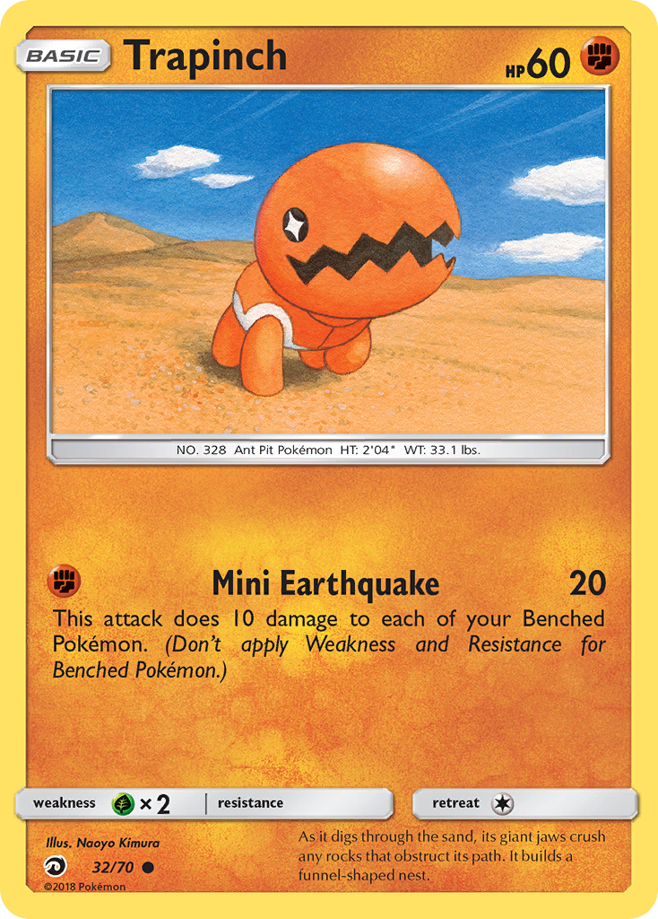 Trapinch — Dragon Majesty #32/70
