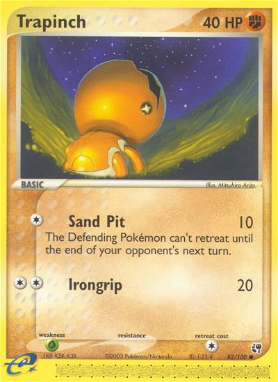 Trapinch — Sandstorm #82/100