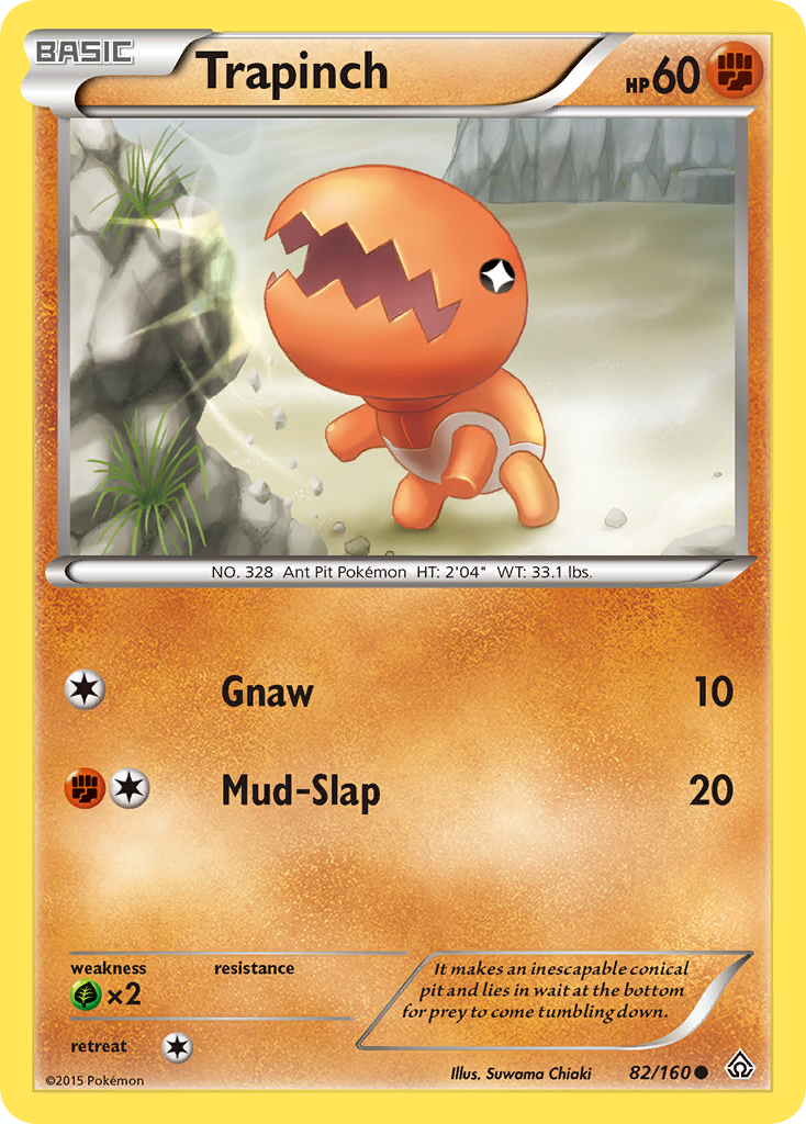 Trapinch — XY - Primal Clash #82/160