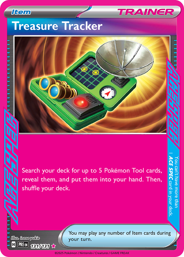 Treasure Tracker — SV: Prismatic Evolutions #131/131