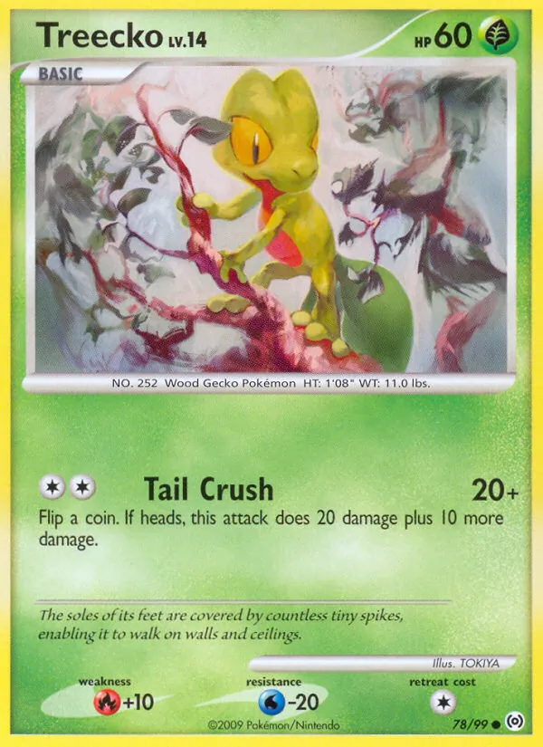 Treecko (78) — Arceus #78/99