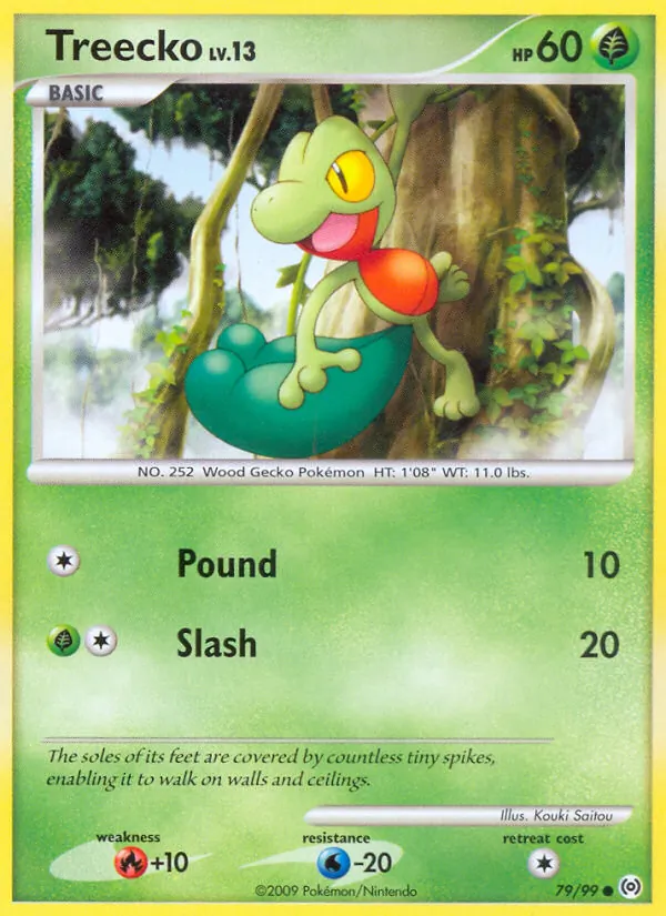 Treecko (79) — Arceus #79/99