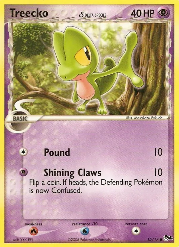 Treecko (Delta Species) — POP Series 4 #015/017