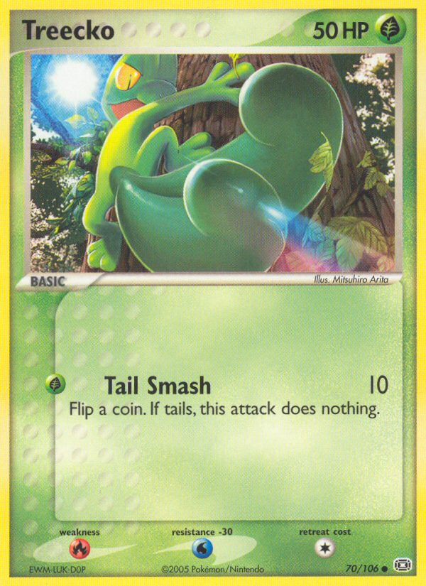 Treecko — Emerald #70/106