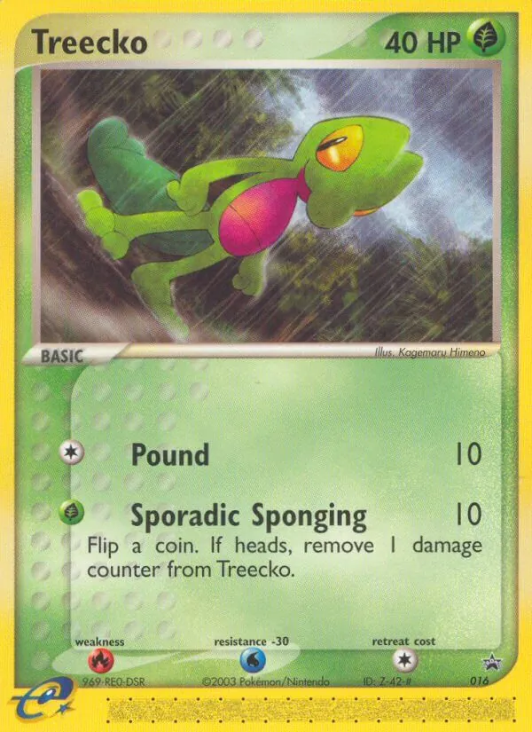 Treecko — Nintendo Promos #016