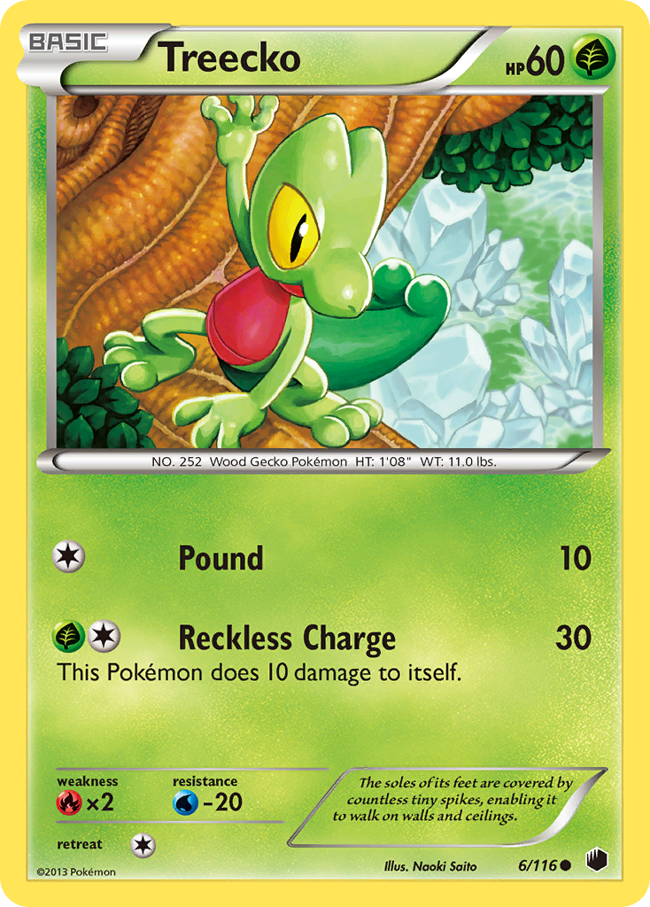 Treecko — Plasma Freeze #6/116