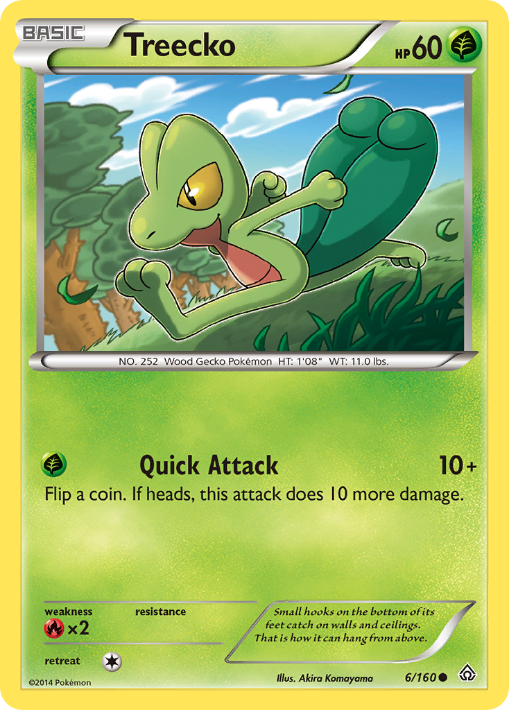 Treecko — XY - Primal Clash #6/160