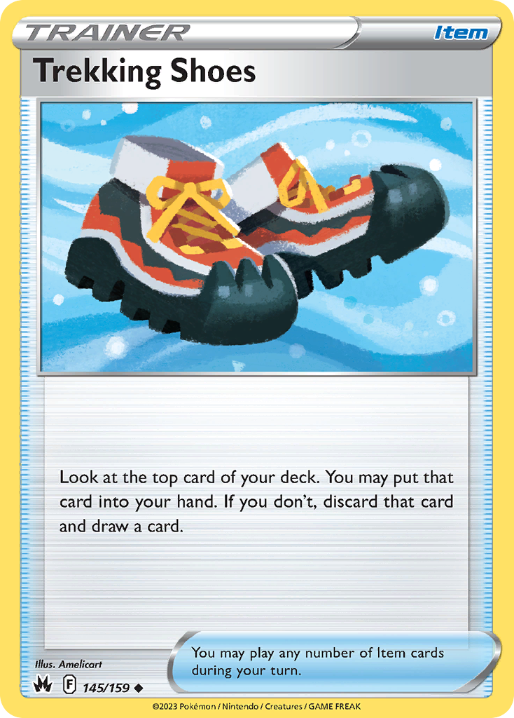 Trekking Shoes — Prize Pack Series Cards #145/159