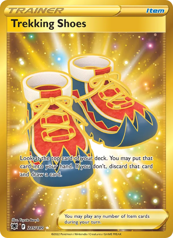 Trekking Shoes (Secret) — SWSH10: Astral Radiance #215/189